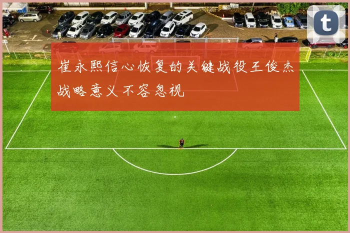 崔永熙信心恢复的关键战役王俊杰战略意义不容忽视